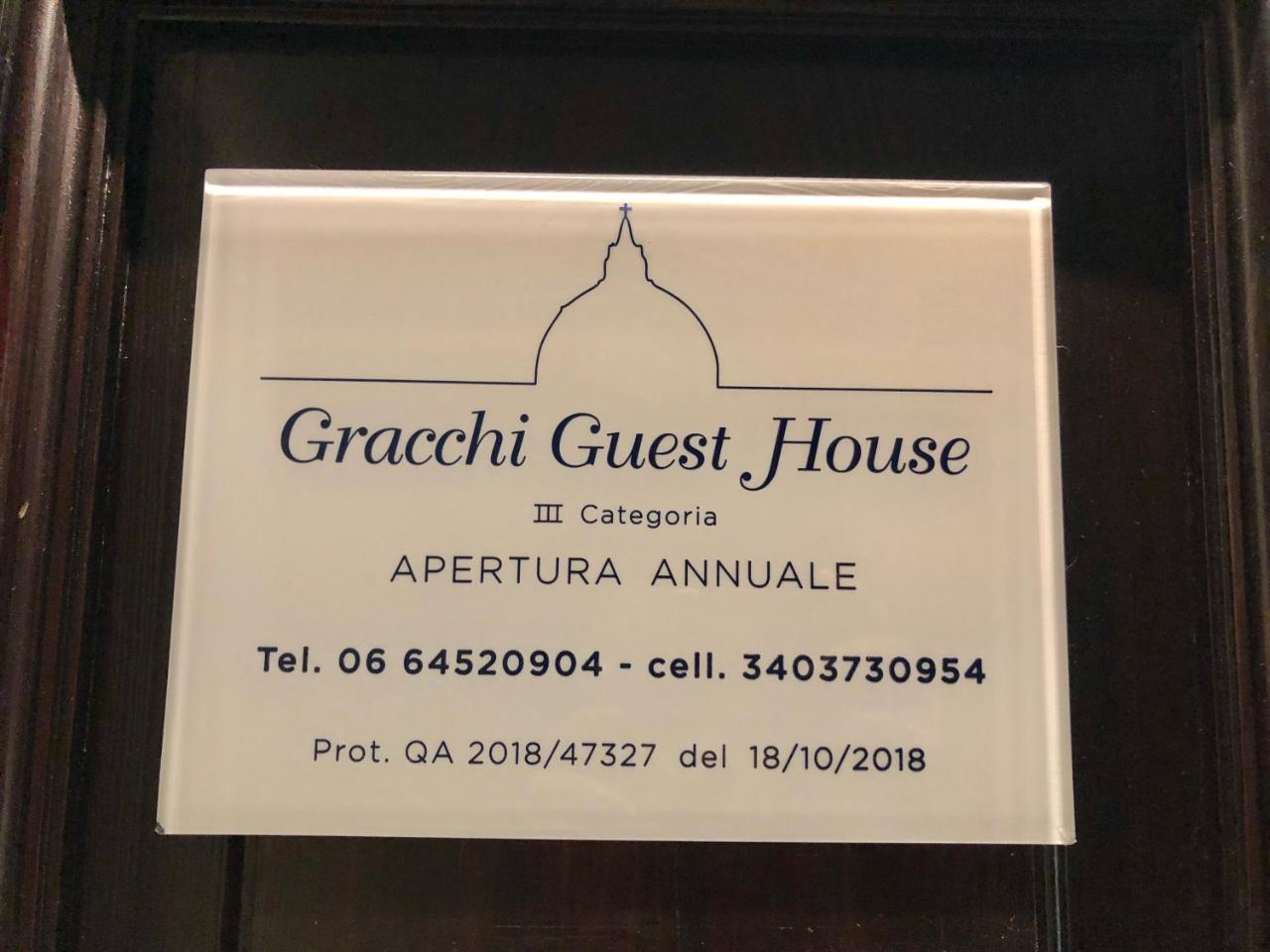 Gracchi Guest House Rzym Zewnętrze zdjęcie